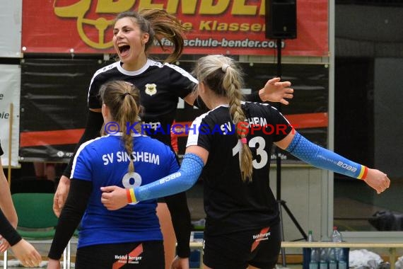 Volleyball Damen 3. Liga Süd SV Sinsheim vs SSC Freisen  (© Siegfried)