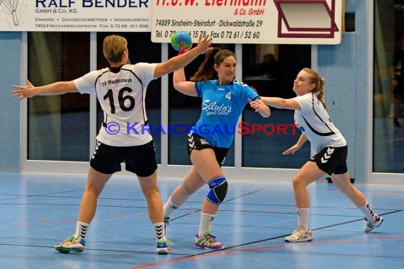 Handball Landesliga Landesliga Frauen Baden Nord TSV Phoenix Steinsfurt - TSV Meckesheim 11.12.2016 (© Siegfried)