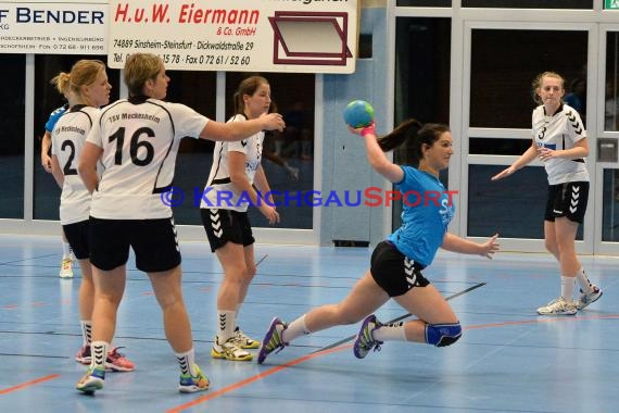 Handball Landesliga Landesliga Frauen Baden Nord TSV Phoenix Steinsfurt - TSV Meckesheim 11.12.2016 (© Siegfried)