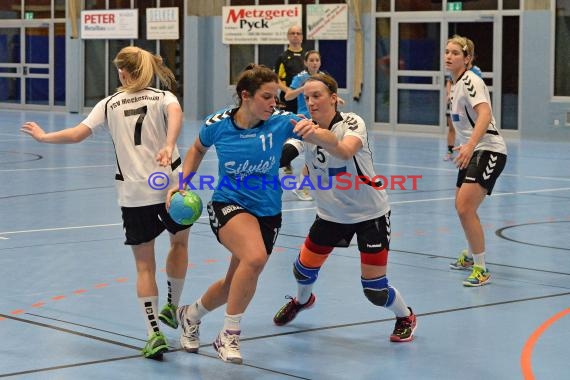 Handball Landesliga Landesliga Frauen Baden Nord TSV Phoenix Steinsfurt - TSV Meckesheim 11.12.2016 (© Siegfried)