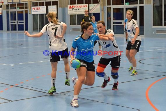 Handball Landesliga Landesliga Frauen Baden Nord TSV Phoenix Steinsfurt - TSV Meckesheim 11.12.2016 (© Siegfried)