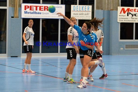 Handball Landesliga Landesliga Frauen Baden Nord TSV Phoenix Steinsfurt - TSV Meckesheim 11.12.2016 (© Siegfried)