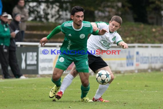 Verbandsliga Nordbaden 17/18 FC Kirrlach vs FC Zuzenhausen 07.10.2017 (© Siegfried Lörz)