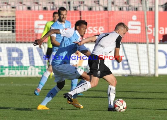 2. Bundesliga SV Sandhausen - TSV 1860 München Hardtwaldstadion Sandhausen 23.09.2014 (© Siegfried Lörz)