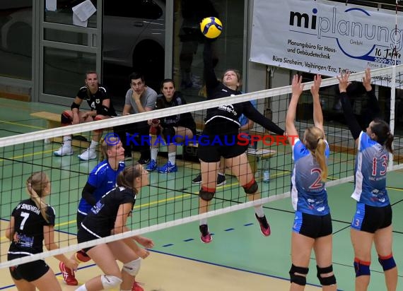 Volleyball Damen 3. Liga Süd SV Sinsheim vs USC Konstanz (© Siegfried Lörz)