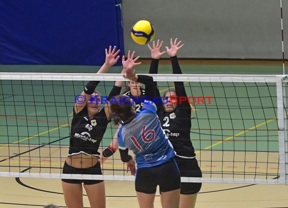 Volleyball Damen 3. Liga Süd SV Sinsheim vs USC Konstanz (© Siegfried Lörz)