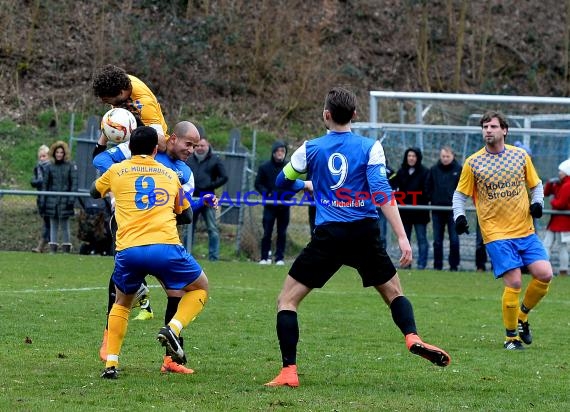 Landesliga Rhein Neckar TSV Michelfeld vs 1. FC Mühlhausen 28.02.2016 (© Siegfried)