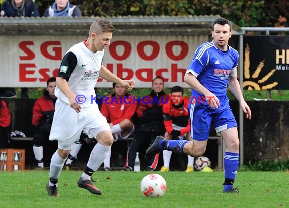 SG 2000 Eschelbach gegen VfL Mühlbach Kreisklasse A Sinsheim 09.11.2014 (© Siegfried)