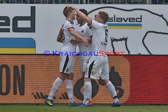 2. BL - 18/19 - SV Sandhausen vs. Dynamo Dresden (© Fotostand / Loerz)