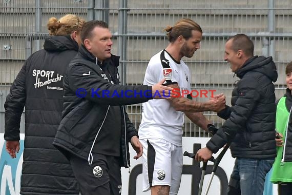 2. BL - 18/19 - SV Sandhausen vs. Dynamo Dresden (© Fotostand / Loerz)