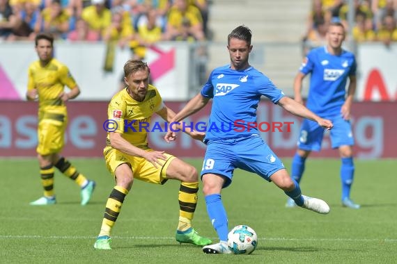 1.BL - 17/18 - TSG 1899 Hoffenheim vs. Bor. Dortmund (© Kraichgausport / Loerz)