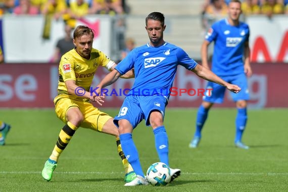 1.BL - 17/18 - TSG 1899 Hoffenheim vs. Bor. Dortmund (© Kraichgausport / Loerz)