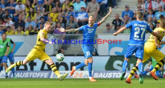 1.BL - 17/18 - TSG 1899 Hoffenheim vs. Bor. Dortmund (© Kraichgausport / Loerz)