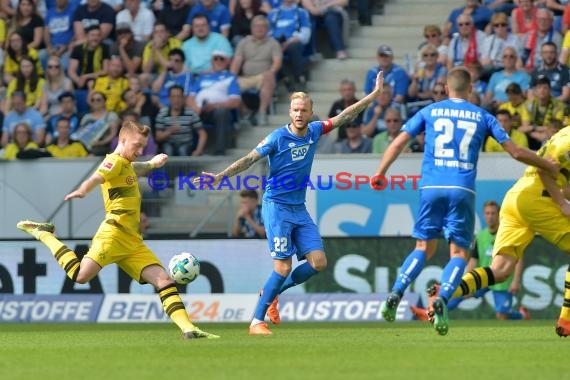 1.BL - 17/18 - TSG 1899 Hoffenheim vs. Bor. Dortmund (© Kraichgausport / Loerz)