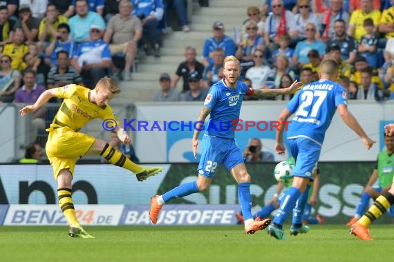 1.BL - 17/18 - TSG 1899 Hoffenheim vs. Bor. Dortmund (© Kraichgausport / Loerz)