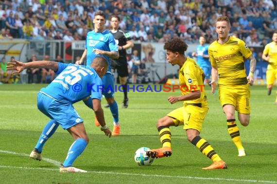 1.BL - 17/18 - TSG 1899 Hoffenheim vs. Bor. Dortmund (© Kraichgausport / Loerz)