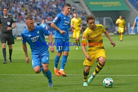 1.BL - 17/18 - TSG 1899 Hoffenheim vs. Bor. Dortmund (© Kraichgausport / Loerz)