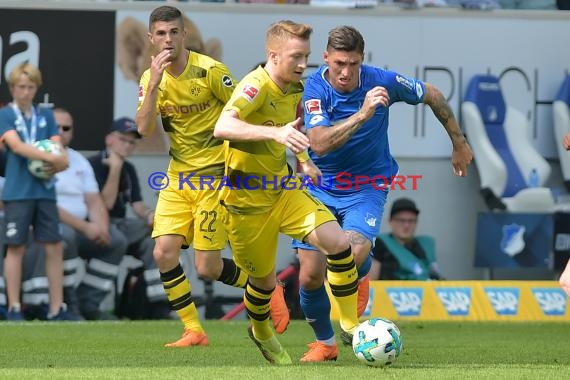 1.BL - 17/18 - TSG 1899 Hoffenheim vs. Bor. Dortmund (© Kraichgausport / Loerz)