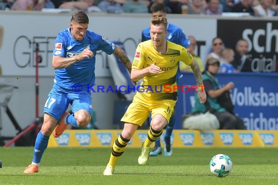 1.BL - 17/18 - TSG 1899 Hoffenheim vs. Bor. Dortmund (© Kraichgausport / Loerz)