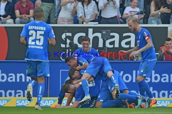 1.BL - 17/18 - TSG 1899 Hoffenheim vs. Bor. Dortmund (© Kraichgausport / Loerz)