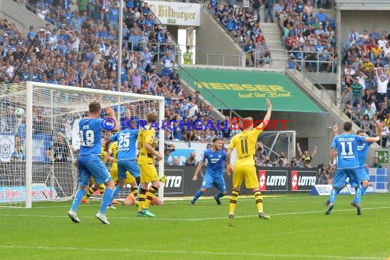 1.BL - 17/18 - TSG 1899 Hoffenheim vs. Bor. Dortmund (© Kraichgausport / Loerz)