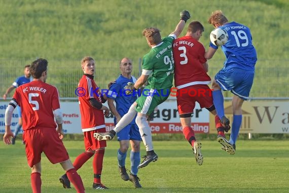 Kreisklasse A Sinsheim SV Rohrbach/S-2 vs FC Weiler 18.05.2018 (© Siegfried Lörz)