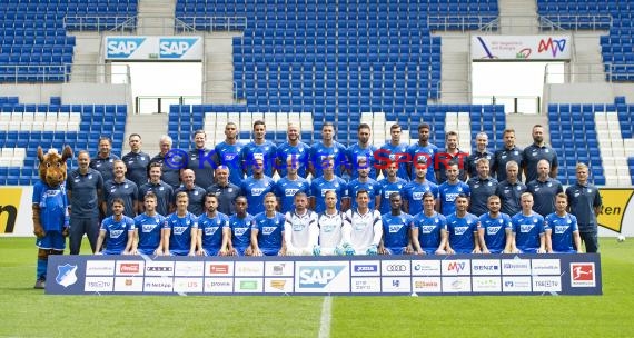 1.BL - 19/20 - TSG 1899 Hoffenheim - Mannschaftsfoto (© Fotostand / Loerz)