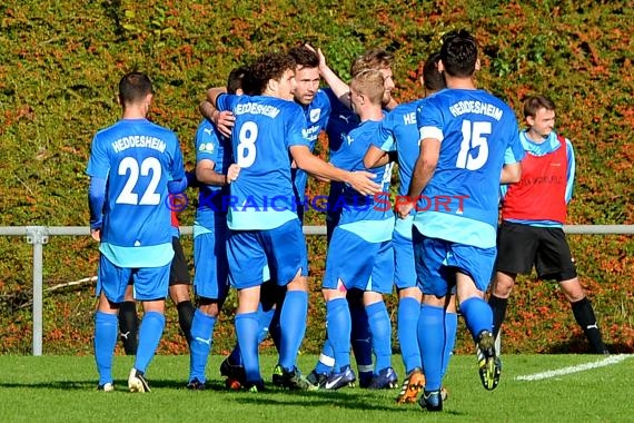 Landesliga Rhein Neckar TSV Michelfeld - FV Heddesheim 20.09.2015 (© Siegfried)