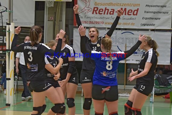 Volleyball Damen 3. Liga Süd SV Sinsheim vs VfR Umkirch (© Siegfried Lörz)