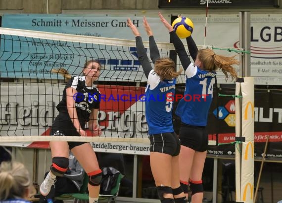 Volleyball Damen 3. Liga Süd SV Sinsheim vs VfR Umkirch (© Siegfried Lörz)