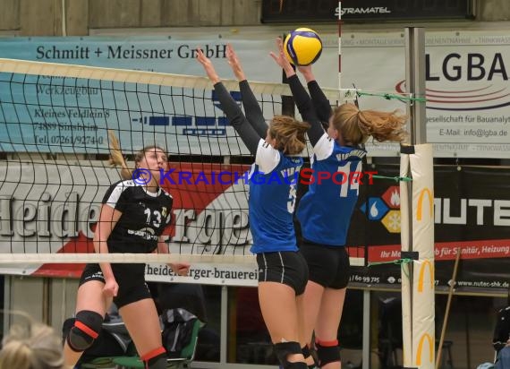 Volleyball Damen 3. Liga Süd SV Sinsheim vs VfR Umkirch (© Siegfried Lörz)