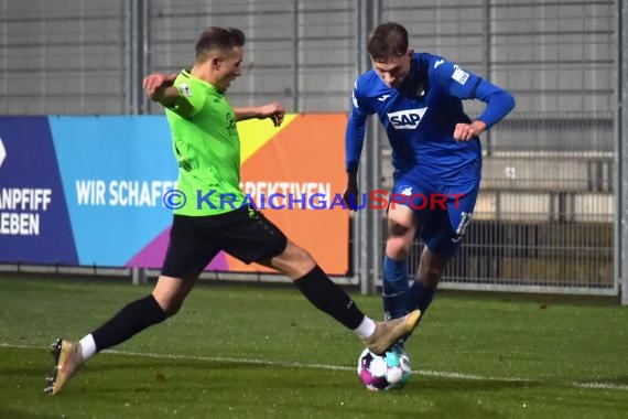 Regionalliga Suedwest - 2020/2021 - TSG 1899 Hoffenheim II vs. Eintracht Stadtallendorf (© Fotostand / Loerz)