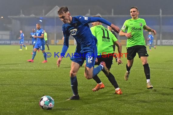 Regionalliga Suedwest - 2020/2021 - TSG 1899 Hoffenheim II vs. Eintracht Stadtallendorf (© Fotostand / Loerz)