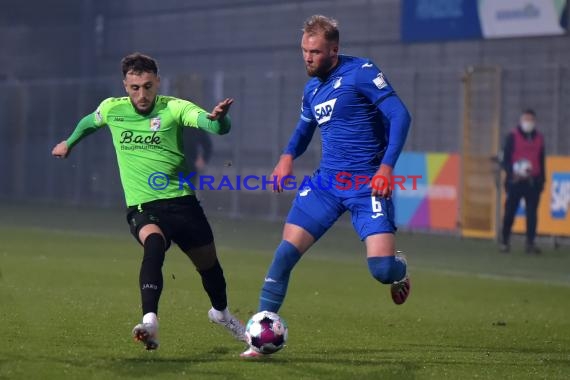 Regionalliga Suedwest - 2020/2021 - TSG 1899 Hoffenheim II vs. Eintracht Stadtallendorf (© Fotostand / Loerz)