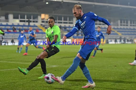 Regionalliga Suedwest - 2020/2021 - TSG 1899 Hoffenheim II vs. Eintracht Stadtallendorf (© Fotostand / Loerz)