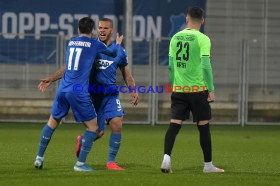 Regionalliga Suedwest - 2020/2021 - TSG 1899 Hoffenheim II vs. Eintracht Stadtallendorf (© Fotostand / Loerz)