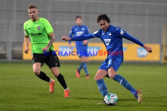 Regionalliga Suedwest - 2020/2021 - TSG 1899 Hoffenheim II vs. Eintracht Stadtallendorf (© Fotostand / Loerz)