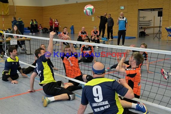 2. Volksbank Cup Sitzvolleyball Anpfiff ins Leben vs Rheinland-Pfalz (© Siegfried Lörz)