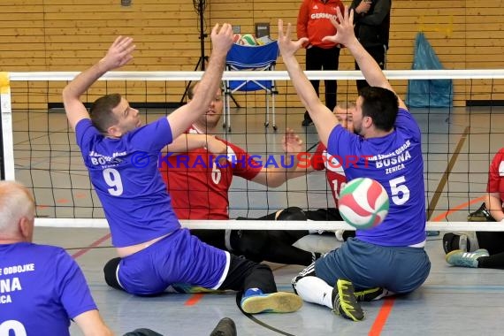 2. Volksbank Cup Sitzvolleyball IOK Bosna vs Bayer Leverkusen  (© Siegfried Lörz)