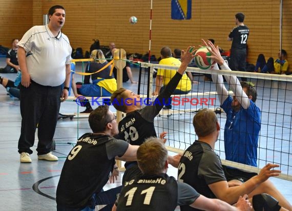 2. Volksbank Cup Sitzvolleyball TG HD-Rohrbach vs SG Sinsheim-Helmstadt (© Siegfried Lörz)