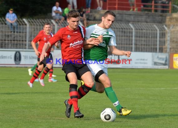 VfB Eppingen - FC Zuzenhausen Krombacher Verbandspokal 24.07.2015 (© Siegfried)