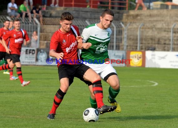 VfB Eppingen - FC Zuzenhausen Krombacher Verbandspokal 24.07.2015 (© Siegfried)