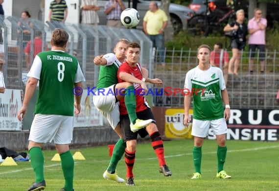 VfB Eppingen - FC Zuzenhausen Krombacher Verbandspokal 24.07.2015 (© Siegfried)