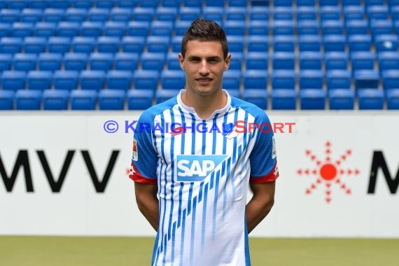 1. BL - 15/16 - TSG Hoffenheim - Mannschaftsfoto  (© Kraichgausport / Loerz)