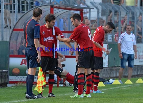 VfB Eppingen - FC Zuzenhausen Krombacher Verbandspokal 24.07.2015 (© Siegfried)