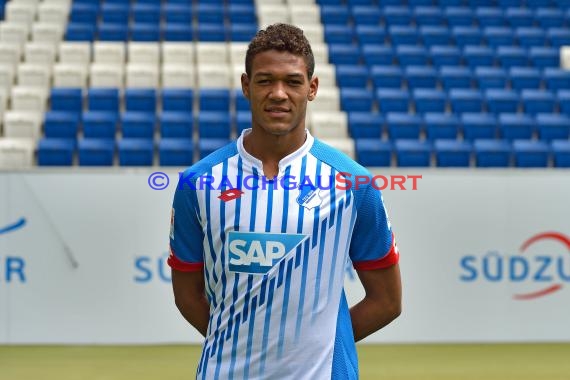 1. BL - 15/16 - TSG Hoffenheim - Mannschaftsfoto  (© Kraichgausport / Loerz)