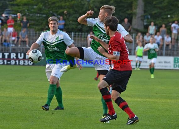 VfB Eppingen - FC Zuzenhausen Krombacher Verbandspokal 24.07.2015 (© Siegfried)