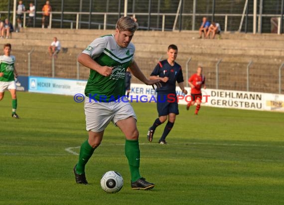 VfB Eppingen - FC Zuzenhausen Krombacher Verbandspokal 24.07.2015 (© Siegfried)