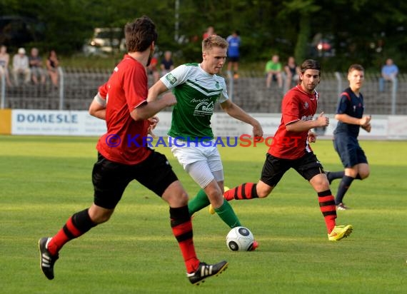 VfB Eppingen - FC Zuzenhausen Krombacher Verbandspokal 24.07.2015 (© Siegfried)