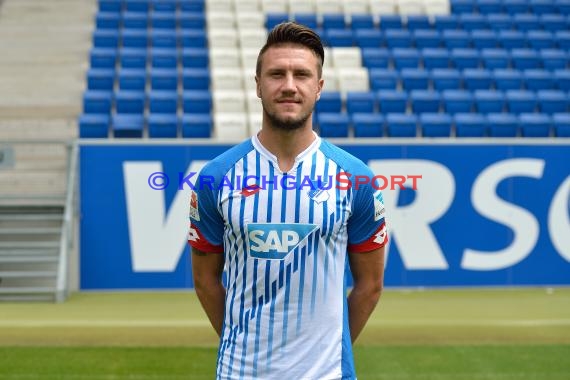 1. BL - 15/16 - TSG Hoffenheim - Mannschaftsfoto  (© Kraichgausport / Loerz)